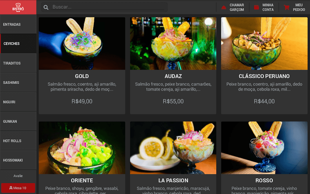 Bistrô Menu Thumbnail